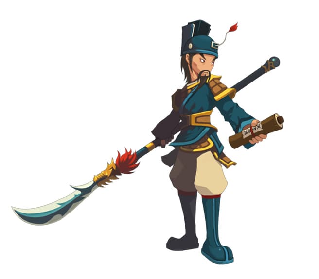 Blue Dragon Guan Yu default art