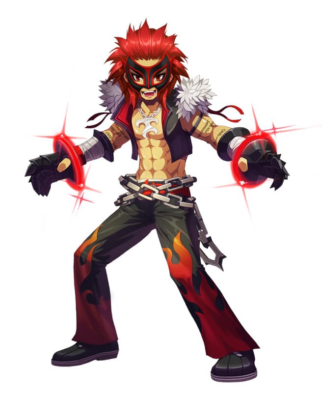 Professional wrestler default art